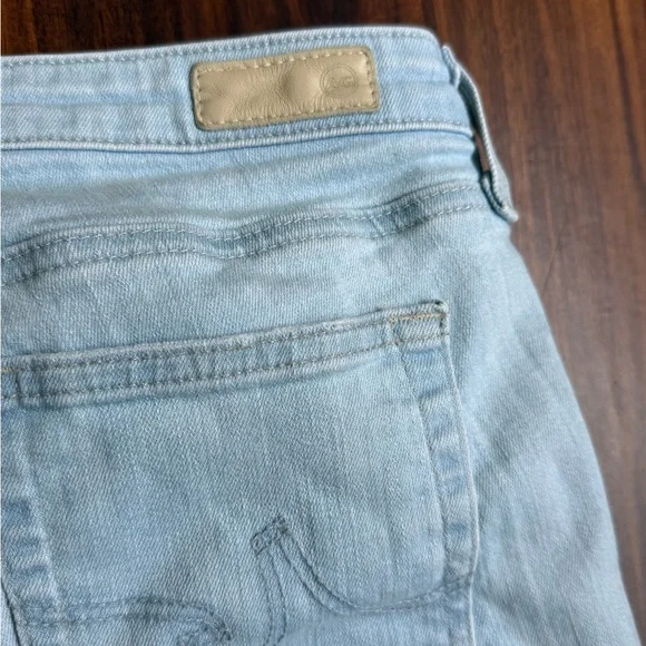 AG Jeans Prima Cigarette Crop Size 28 Light Blue - Picture 3 of 8